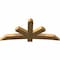 Ekena Millwork Alberta Rough Sawn Timber Gable Bracket, Western Red Cedar, 72"W x 33"H x 4"D x 6"F, 11/12 Pitch GBW072X33X0406ALB00RWR - alternate 4